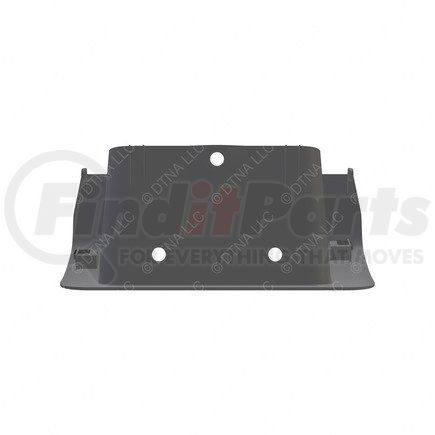 A22-65004-000 by FREIGHTLINER - Truck Fairing Fuel Door Trim - Left Side, 30% Glass Fiber Reinforced With Thermoplastic Alloy, Silhouette Gray
