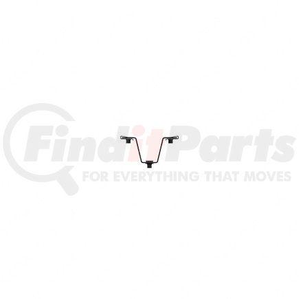 A22-65015-001 by FREIGHTLINER - Truck Fairing Mounting Bracket - Left Side, Steel, Gray, 0.08 in. THK