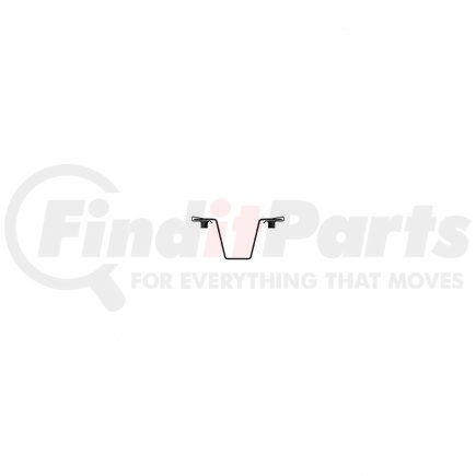 A22-65015-004 by FREIGHTLINER - Truck Fairing Mounting Bracket - Left Side, Steel, Gray, 0.08 in. THK