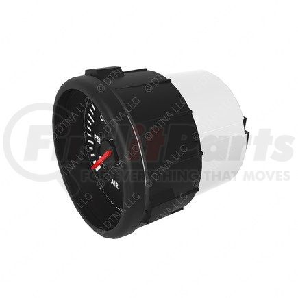 A2268156007 by FREIGHTLINER - Brake Pressure Gauge - Air Pressure, Axle Lift, US, Black