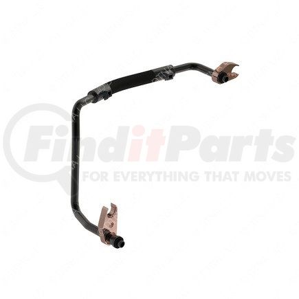 A22-67484-100 by FREIGHTLINER - A/C Hose - 7.48 in., H03, Lower Condenser, W95, Clear