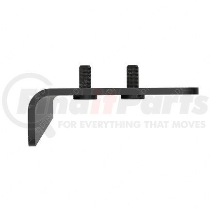 A22-69591-004 by FREIGHTLINER - Truck Fairing Mounting Bracket - Steel, Chassis Black, 0.16 in. THK