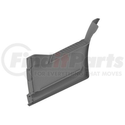 A22-69473-306 by FREIGHTLINER - Panel Reinforcement - Left Side, Thermoplastic Olefin, Black, 4 mm THK