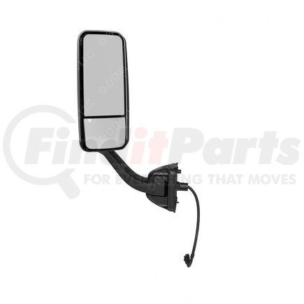 A22-69637-015 by FREIGHTLINER - Door Mirror - Assembly, Rearview, Outer, Main, Bright, Isx, Left Hand