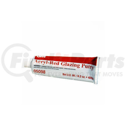 5098 by 3M - 3M™ Acryl-Red Glazing Putt, 14.5 oz tube