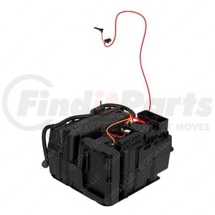 A22-69027-005 by FREIGHTLINER - HVAC Heater Assembly - 587 mm Width
