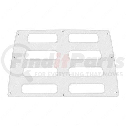 A22-68745-002 by FREIGHTLINER - Winter and Bug Grille Screen Kit - Nylon and Vinyl Polyester, White, 1303.43 mm x 789.96 mm