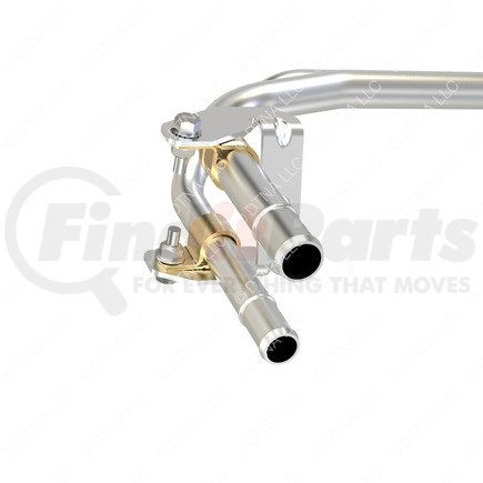 A22-68800-001 by FREIGHTLINER - HVAC Auxiliary Heater Casing - Aluminum
