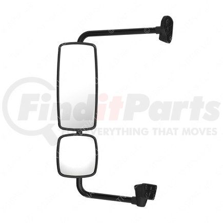 A22-73309-006 by FREIGHTLINER - Door Mirror - Assembly, Rearview, Outer, Primary, Bright, Convex, Left Hand