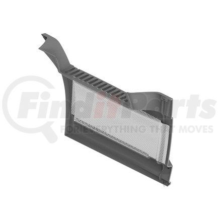 A22-73542-008 by FREIGHTLINER - Panel Reinforcement - Right Side, Polyolefin, Black, 4 mm THK