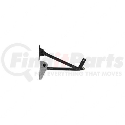A22-71550-004 by FREIGHTLINER - Interior Rear View Mirror Bracket - Right Side, Silhouette Gray