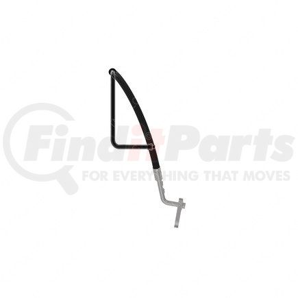 a22-71710-200 by FREIGHTLINER - A/C Hose - 24.60 in., H02, Butterfly Hood, 123, DD15