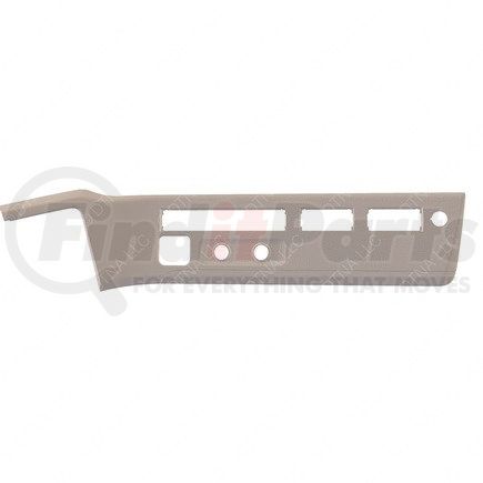 A22-73789-011 by FREIGHTLINER - Instrument Panel Assembly - Fascia, Auxiliary, Lower, Brown/Tech, Brake