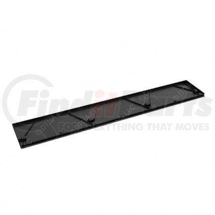 A22-73881-001 by FREIGHTLINER - Truck Cab Extender - Right Side, Polypropylene, Black, 1646.3 mm x 268.5 mm
