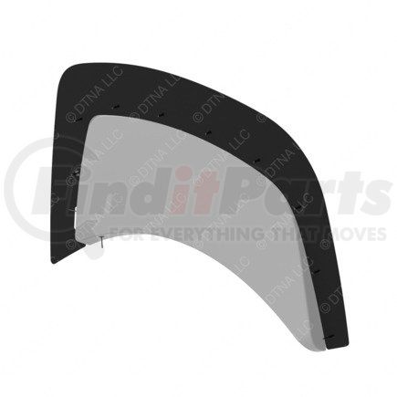 A22-74119-005 by FREIGHTLINER - Truck Fairing Tandem - Right Side, Thermoplastic Olefin, Granite Gray