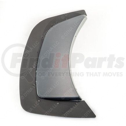A22-74119-017 by FREIGHTLINER - Truck Fairing Tandem - Thermoplastic Olefin, Granite Gray, 620.96 mm x 945.43 mm