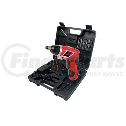 10836 by ATD TOOLS - 3.6-Volt Cordless Rechargeable Screwdriver Kit