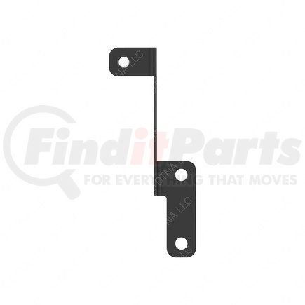 A22-74227-000 by FREIGHTLINER - Radiator Coolant Hose Bracket - Steel, Black, 0.1 in. THK