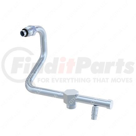 A22-74228-000 by FREIGHTLINER - A/C Refrigerant Hose Fitting - Right Side, Material, Color