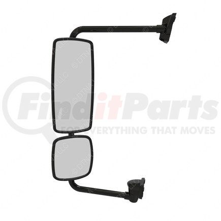 A22-74243-005 by FREIGHTLINER - Door Mirror - Assembly, Rearview, Outer, Bright, Left Hand