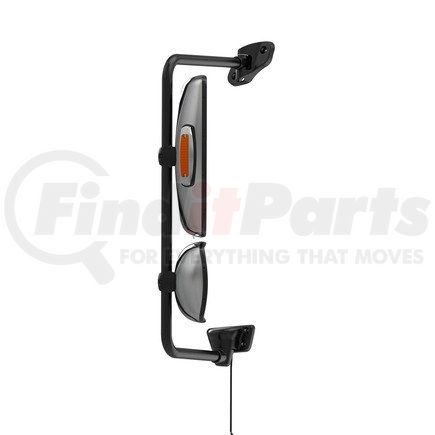 A22-74243-050 by FREIGHTLINER - Door Mirror - Assembly, Rearview, Outer, Bright, Heated, Led, Remote, Cummins, Left Hand