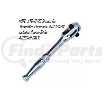 12451 by ATD TOOLS - 3/8" Drive Quick Release Ratchet