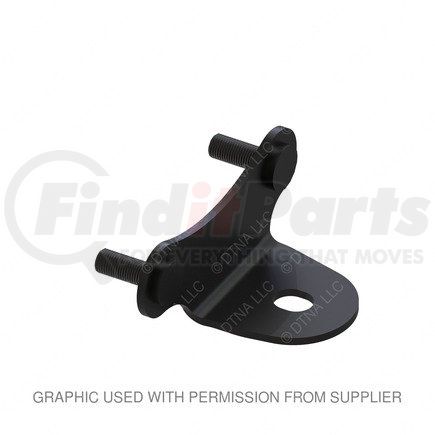 A22-73731-000 by FREIGHTLINER - Truck Fairing Mounting Bracket - Steel, Black, 0.09 in. THK