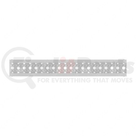 A22-74468-101 by FREIGHTLINER - Fuel Tank Strap Step - Aluminum, 1000 mm x 142 mm, 2.54 mm THK