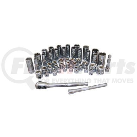 12457 by ATD TOOLS - 3/8" Drive 6-Point Standard Metric Socket - 9mm