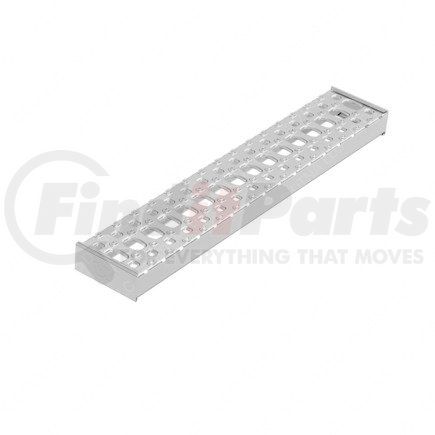 A22-74373-080 by FREIGHTLINER - Fuel Tank Strap Step - Aluminum, 802.54 mm x 142 mm, 2.54 mm THK