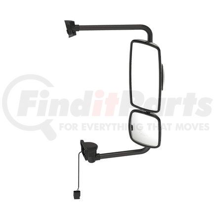 A22-74244-006 by FREIGHTLINER - Door Mirror - Assembly, Rearview, Outer, Bright, Heated, Lights, Right Hand
