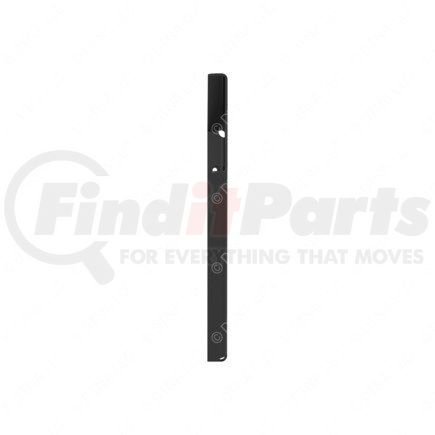 A22-74363-002 by FREIGHTLINER - Frame Rail Step Support Bracket - Steel, Black, 4.69 mm THK