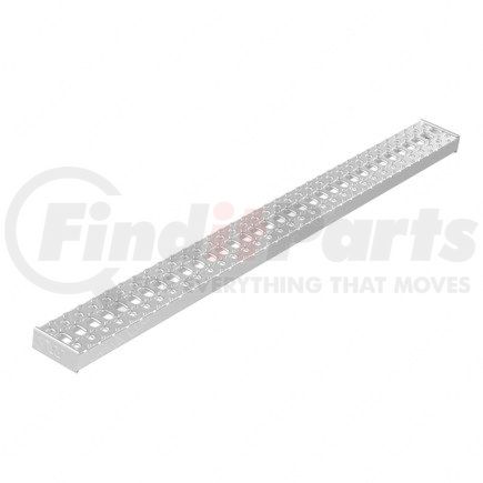 A22-74373-170 by FREIGHTLINER - Fuel Tank Strap Step - Aluminum, 1702.54 mm x 142 mm, 2.54 mm THK