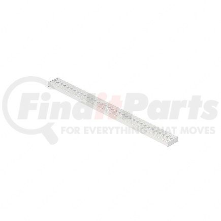 A22-74373-171 by FREIGHTLINER - Fuel Tank Strap Step - Aluminum, 1705.08 mm x 142 mm, 2.54 mm THK