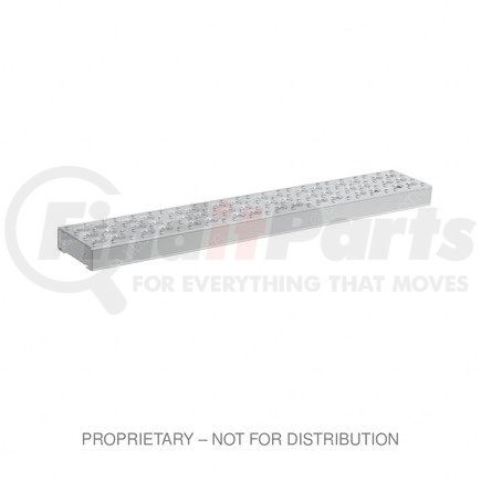 A22-74468-095 by FREIGHTLINER - Fuel Tank Strap Step - Aluminum Alloy, 950 mm x 142 mm