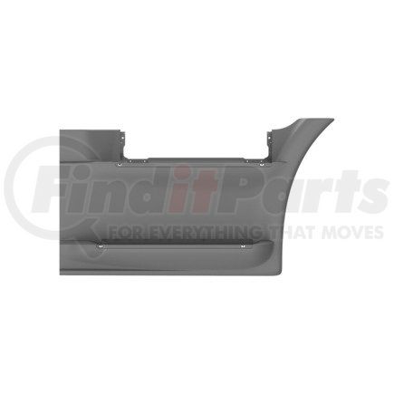 A22-74423-324 by FREIGHTLINER - Panel Reinforcement - Right Side, Thermoplastic Olefin, Gray, 4 mm THK