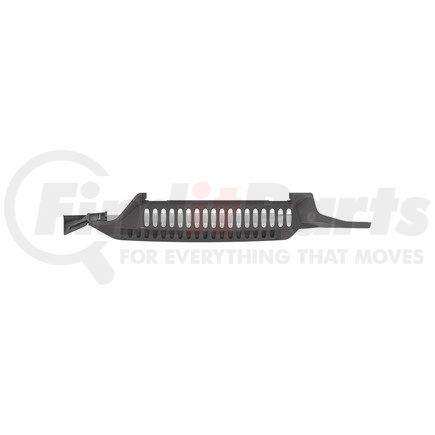 A22-75712-019 by FREIGHTLINER - Kick Panel Reinforcement - Right Side, Thermoplastic Olefin, Granite Gray, 1842 mm x 296.36 mm