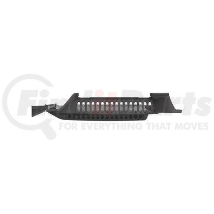 A22-75713-019 by FREIGHTLINER - Kick Panel Reinforcement - Right Side, Thermoplastic Olefin, Granite Gray, 1593.85 mm x 801.89 mm