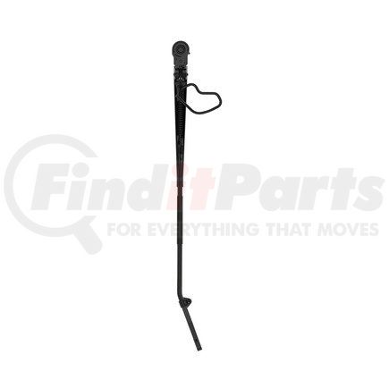 A22-75736-000 by FREIGHTLINER - Windshield Wiper Arm - Left Side, Black