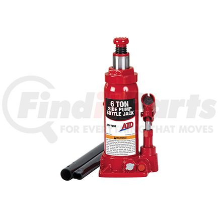 7382 by ATD TOOLS - 6-Ton Hydraulic Bottle Jack