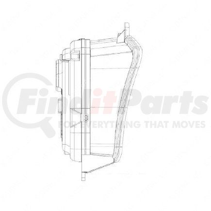 A22-75412-210 by FREIGHTLINER - Instrument Cluster - Assembly, ICUC, Nafta, Female Pipe Thread