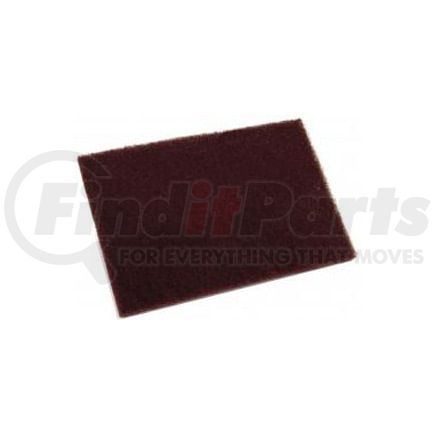 23812 by GEMTEX ABRASIVES - 6" x 9" BritePrep™ Non-Woven Abrasive Premium Maroon Hand Pad