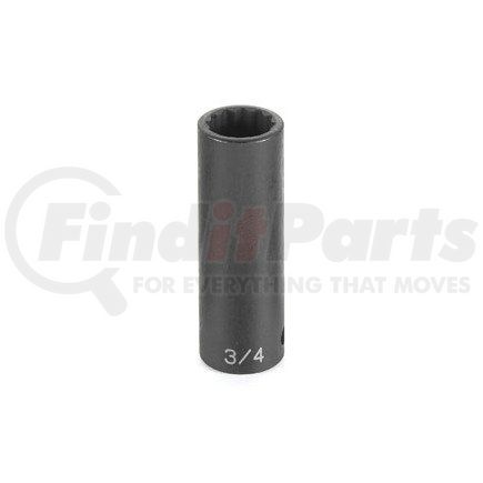 2118D by GREY PNEUMATIC - 1/2" Drive x 9/16" Deep, 12-Point Socket