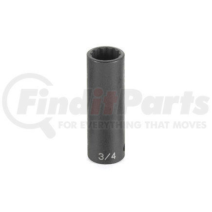 2123MD by GREY PNEUMATIC - 1/2" Drive x 23mm Deep Impact Socket- 12 Point