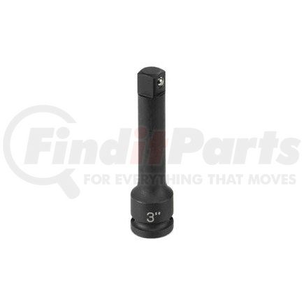 1146EL by GREY PNEUMATIC - 3/8" Drive x 6" Extension with Locking Pin
