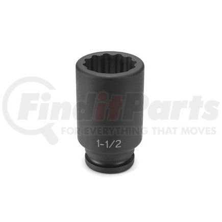 3130D by GREY PNEUMATIC - 3/4" Drive x 15/16" 12 Point Deep Impact Socket