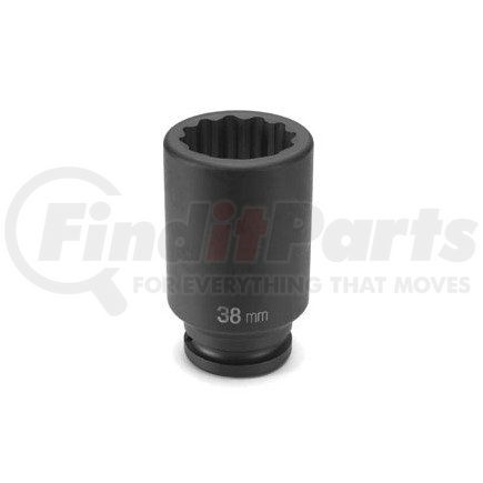 3132MD by GREY PNEUMATIC - 3/4'' Drive x 32mm 12 Point Deep Impact Socket