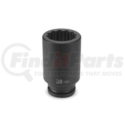 3133MD by GREY PNEUMATIC - 3/4'' Drive x 33mm 12 Point Deep Impact Socket
