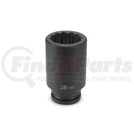 3140MD by GREY PNEUMATIC - 3/4'' Drive x 40mm 12 Point Deep Impact Socket