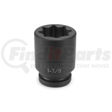 4552SD by GREY PNEUMATIC - 1" Drive x 1-5/8" Deep Impact Socket- 8 Point